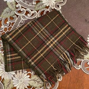 Outlander tartan wool scarf